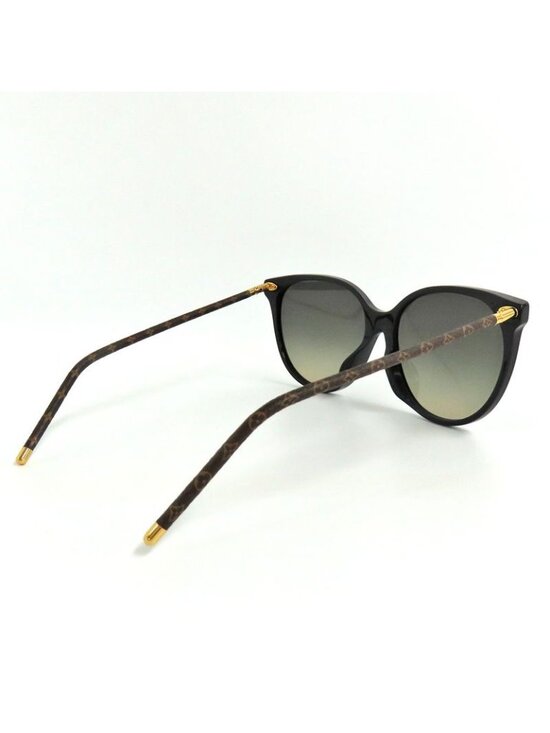 Louis Vuitton Sunglasses Fast Round Z1710 E Monogram Black main image 5